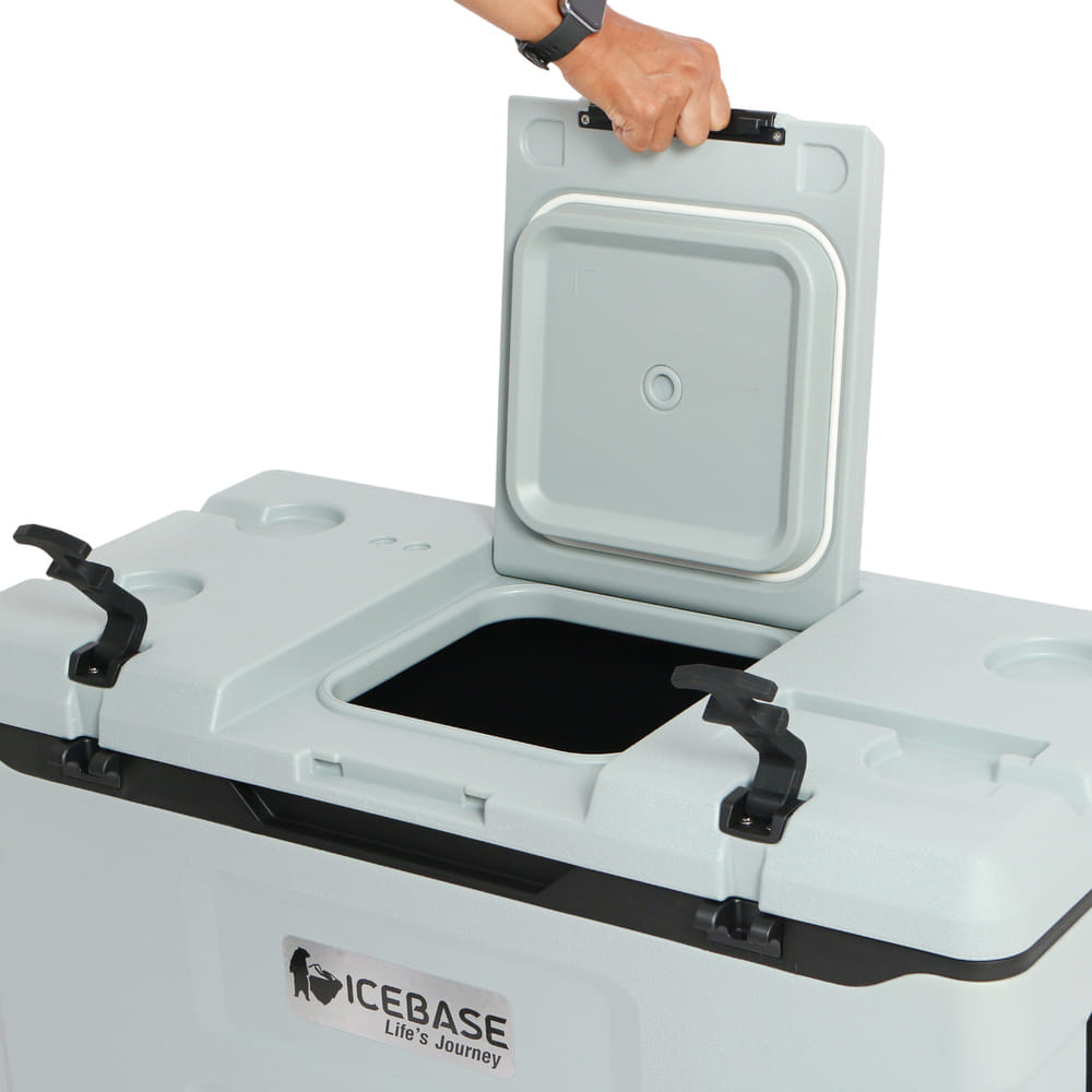 กระติกน้ำแข็งเก็บความเย็น ICEBASE รุ่น CLT-070GY (TITAN) ขนาด 70 ลิตร สีเทา_5